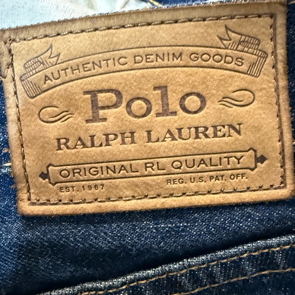 Polo Ralph Lauren Hampton Relaxed Straight Leg Jeans men’s sz 36 x 30 - Picture 11 of 14